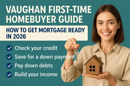 Vaughan First-Time Buyer Guide: How to Get Mortgage-Ready in 2026