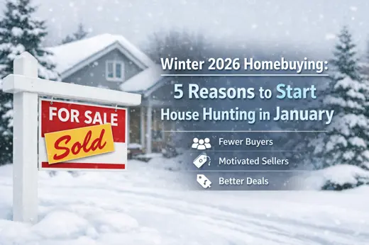 Winter 2026 Homebuying: 5 Reasons to Start House Hunting in January