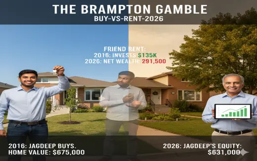 The Brampton Blueprint: Is Jagdeep Actually "Richer" Than His Renting Best Friend?