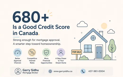 680+ Is a Good Credit Score in Canada — But Is It Enough for Mortgage Approval in Ontario?