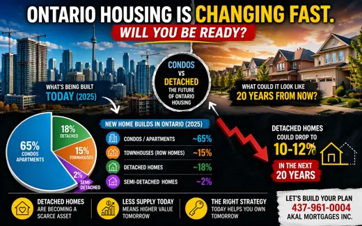 House Types in Ontario (2026): Condos vs Townhouses vs Detached — What’s Being Built & Why Detached Homes May Disappear
