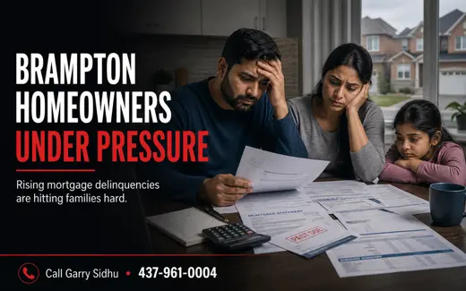 Brampton Is in Serious Trouble: Mortgage Delinquencies Are Rising Fast
