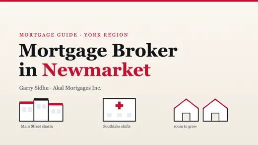 Mortgage broker helping families in Newmarket, Ontario