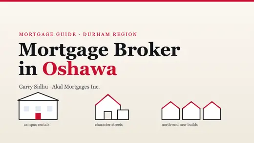 Mortgage broker helping home buyers and investors in Oshawa, Ontario