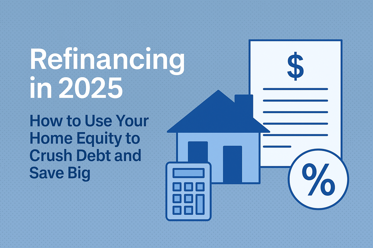 Refinancing in 2025: How to Use Your Home Equity to Crush Debt and Save Big