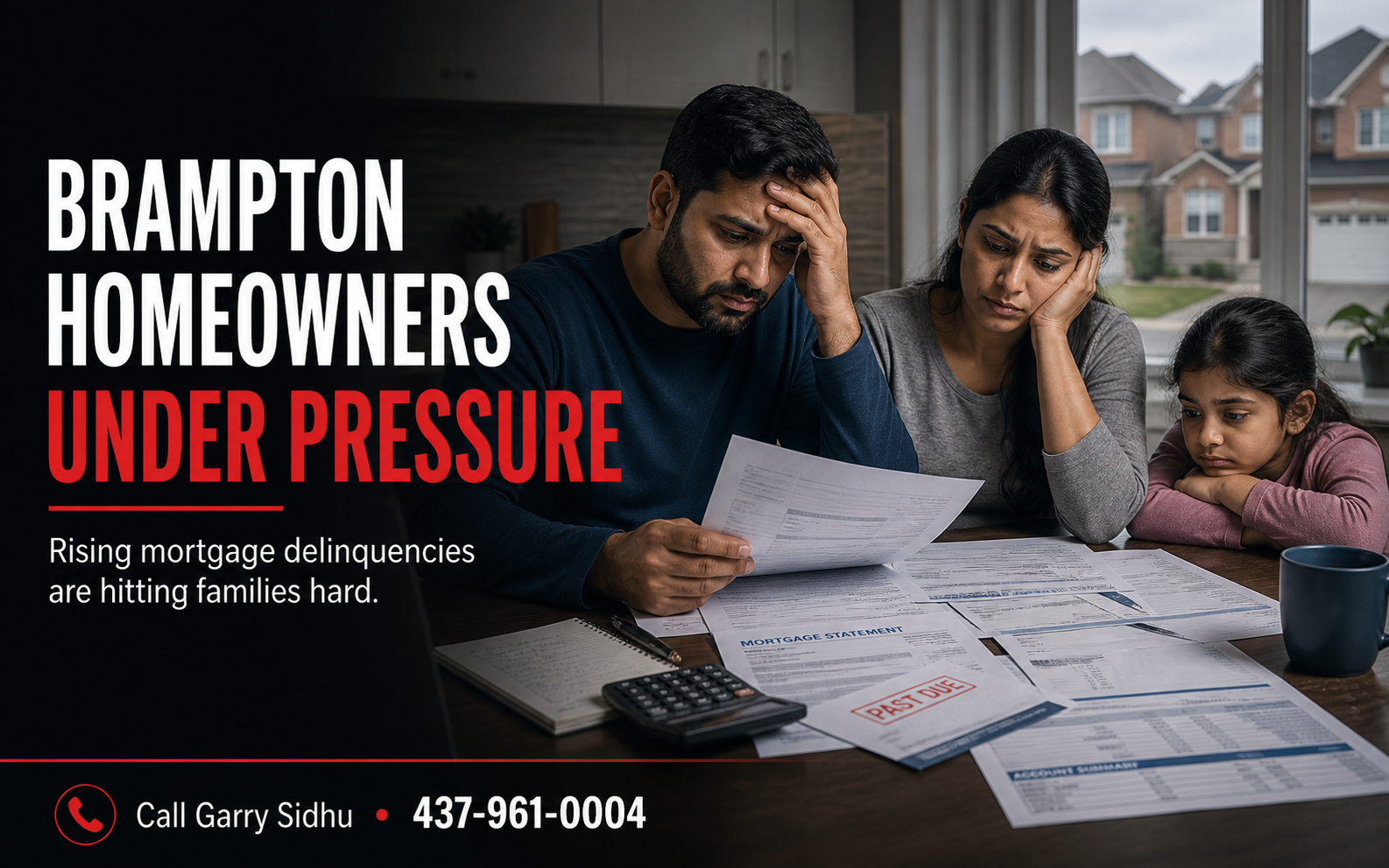Brampton Is in Serious Trouble: Mortgage Delinquencies Are Rising Fast